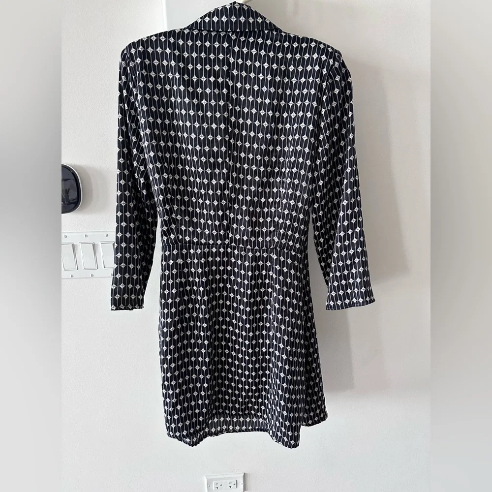 Zara Suit Wrap Dress NWT - Picture 2 of 2